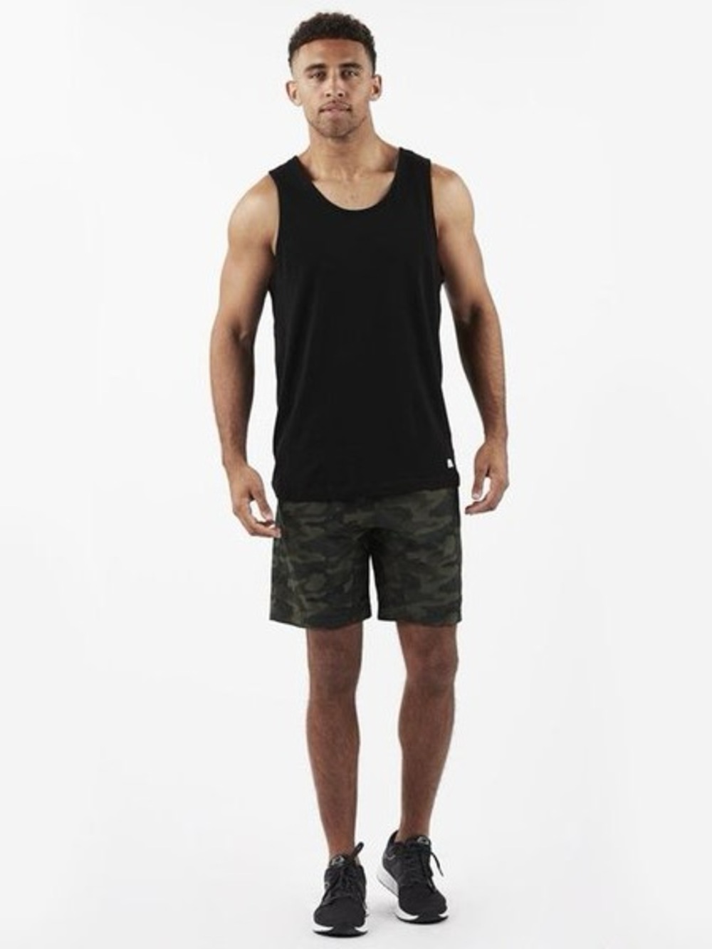 Vuori Kore Short - olive camouflage